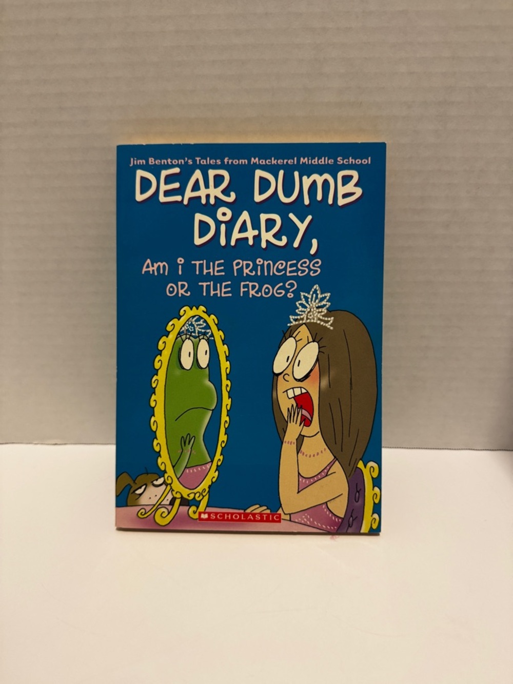Scholastic Dear Dumb Diary - Blue Back Cover